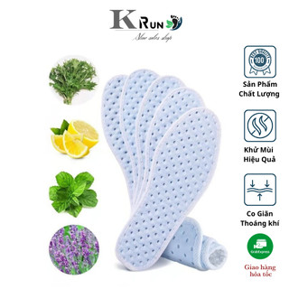 Lót Giày Thể Thao Khử Mùi Thiết Kế Dạng Lỗ Chống Mồ Hôi Chân Khử Khuẩn Thoáng Khí Chất Liệu Vải - Shoesoles_shop