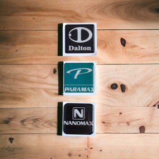 Tem Nhựa Dẻo Dán Thùng Loa, Decal Dán Lưới Loa Paramax, Nanomax, Dalton (1 Cái)