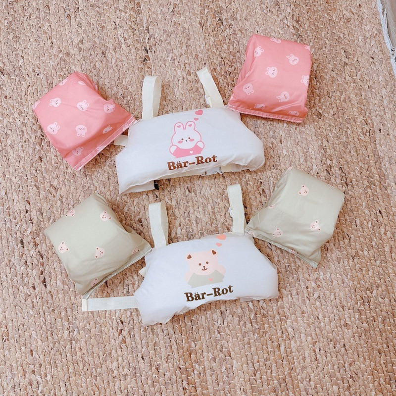 Phao tay tập bơi cho bé Bar rot - Phao tay BAR ROT cho bé từ 2-6 tuổi an toàn cho bé-