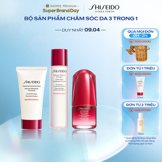 Shiseido Defense Trio (Ultimune 15ml, Treatment Softener 75ml, Cleansing Foam 50ml)