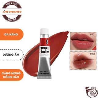 [Sản phẩm đa năng] Son Dưỡng Môi Có Màu, Má Hồng I'm Meme Pep! Balm 15g