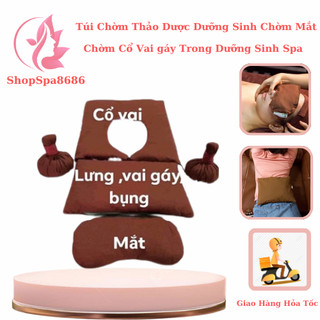 Túi chườm thảo dược. dưỡng sinh túi chườm mắt, củ chườm lưng, chườm cổ vai gáy, dùng cho gia đình hieu qủa