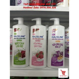 Sữa tắm hazeline chai 670g/ 800g/ 1kg chính hãng unilever