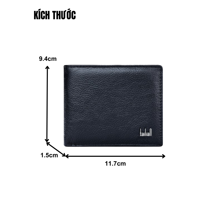 Ví Nam Cầm Tay Chính Hãng TAILIAN Thời Trang Da Mềm Cao Cấp Nhiều Ngăn Tiện Dụng TL44 - Tukado