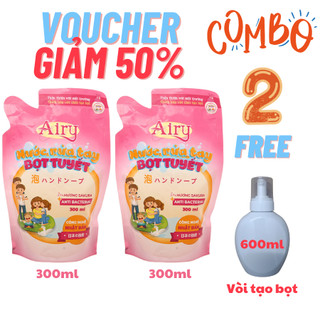 Nước rửa tay Airy hương Sakura túi 300ml