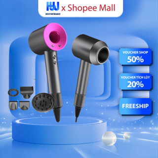 Máy sấy tóc ION Smart Gadgets Công Suất 2200W, 2 Chiều Nóng Lạnh, Bền Bỉ, Kèm 5 Phụ Kiện, Bảo Hành 12 Tháng