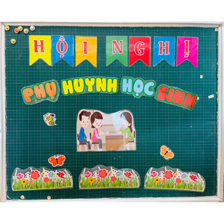 Set trang trí bảng họp phụ huynh