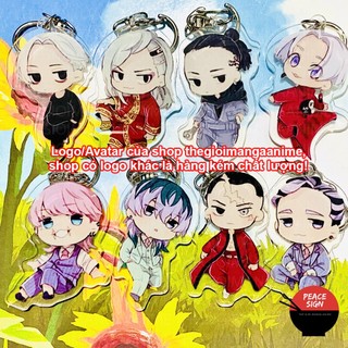 Móc khóa TOKYO REVENGERS ver BONTEN ARC in hình anime chibi xinh xắn Kịch Trường Của Takemichi mica trong acrylic