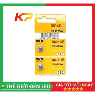 Pin đồng hồ maxell vàng sr721sw, sr927sw chính hãng