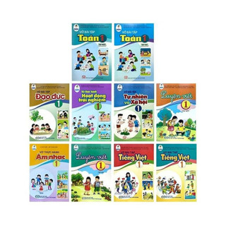 Sách - bộ sách giáo khoa + sách bài tập lớp 1 - chương trình cánh diều