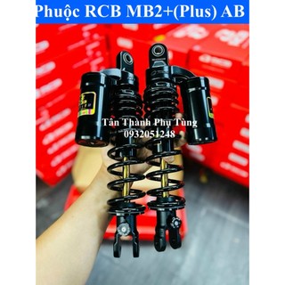 Phuộc rcb mb2 plus ab/ air blade đen ty vàng chính hãng 320mm, bh 1 năm