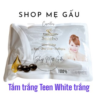 Tắm trắng da ngọc trai đen teenwhite xịn 45k