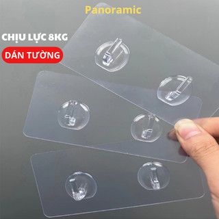 Móc dán tường treo đồ siêu dính chịu lực bằng nhựa dẻo, móc treo dụng cụ nhà bếp nhà tắm PN-MTSD104