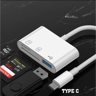 Đầu đọc thẻ nhớ cổng micro usb/type c cho android, thẻ sd/micro sd/usb