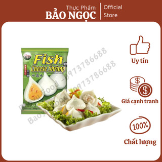 Chả cá nhân phô mai tôm FIGO Malaysia 500g - Fish Cheese Shrimp -Viên Lẩu Malaysia - ship hỏa tốc HN
