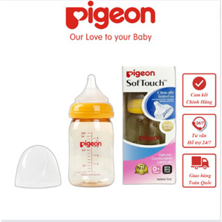 Bình Sữa Pigeon Cổ Rộng Cao Cấp CHÍNH HÃNG Đủ Size 160ml 240ml HÀNG NHẬP