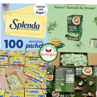 [CÓ HOẢ TỐC] 5 gói/20 gói đường splenda Mỹ người tiểu đường Keto-Das-Eatclean