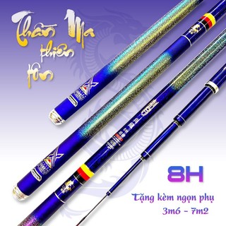Cần Câu Tay Thần Ma Thiên Tôn 8h Tặng kèm một ngọn phụ zin