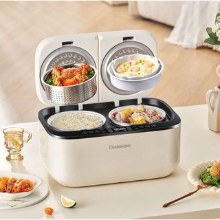 Nồi cơm điện hai ngăn đa năng nồi cơm điện đôi tiện ích