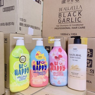 Sữa tắm cao cấp Happy Bath 900ml Hàn Quốc