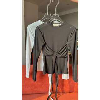 Áo thun cột dây nơ