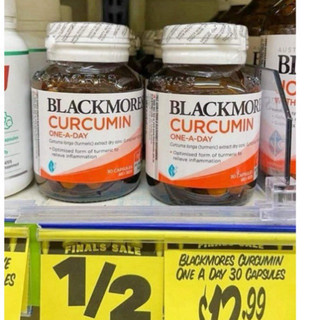 Viên uống tinh chất nghệ Blackmores Curcumin vitamin 30 viên Úc