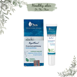 Gel chấm mụn giảm nhờn Ava Acne Control Point 15ml