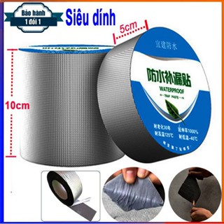 Băng Keo Chống Thấm Nước Chống Dột Siêu Dính Chịu Nhiệt Cực Tốt (khổ 5cm - 10cm-20cm) Miếng dán siêu dính