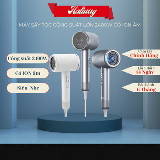 Máy Sấy Tóc HALIWAY 2 Chiều Nóng Lạnh Công Suất 2400W Kết Hợp Ion Âm Làm Tóc Mềm Mượt Y10