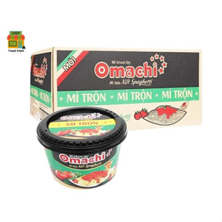Mì Trộn Omachi tô Xốt Spaghetti Thùng 12 Tô [ Có Mix 2,3 vị ] [SHIP HỎA TỐC HCM]