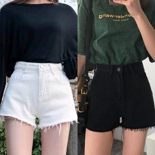 Quần short nữ rách gấu tua rua co dãn, quần đùi chất kaki
