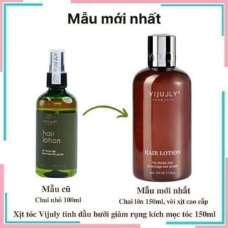 Xịt dưỡng tóc tinh dầu Bưởi Vijuly 150ml kích thích mọc tóc nhanh