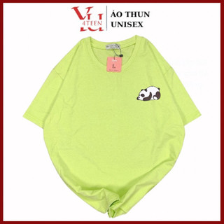 Áo Thun PHÔNG UNISEX in Decal ICON GÓC NHỎ GẤU TRÚC PANDA FUBAO MENGLAN (Đủ size M-L-XL-XXL BIGSIZE)