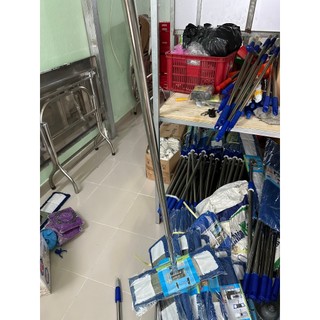 Cây lau nhà công nghiệp san hô 45cm loại cán thẳng