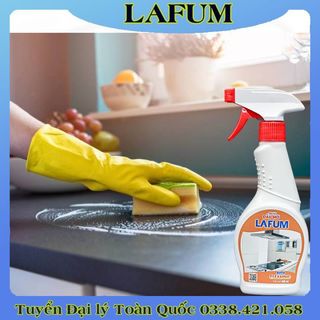 Tẩy dầu mỡ,tẩy nhà bếp, tẩy hút mùi, bếp gas, bếp từ, đáy xoong, đáy chảo LAFUM