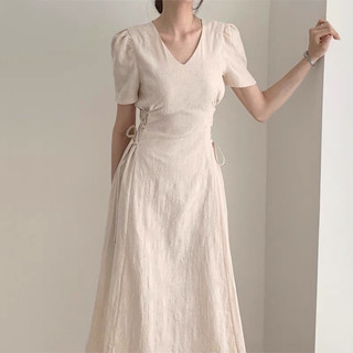 𝗺𝗶𝗲 𝘀𝘁𝘂𝗱𝗶𝗼 - Đầm tôn dáng thắt 2 bên hông nữ tính