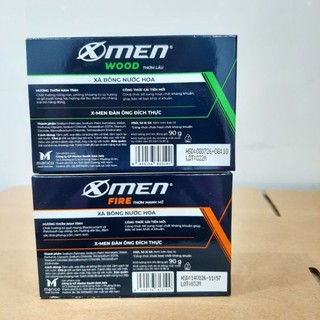 Xà bông nước hoa X-Men thơm mạnh mẽ 90g
