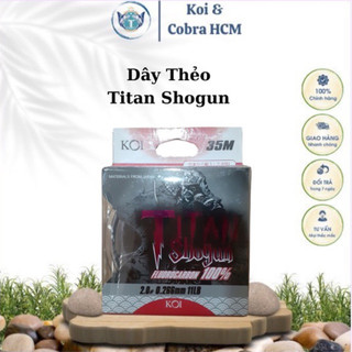 Dây thẻo Titan Shogun - Flu cacbon 100% - 35M