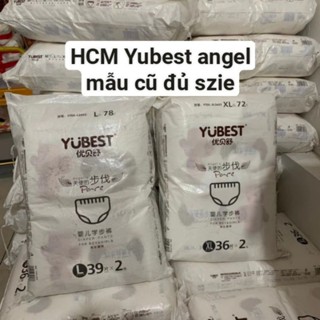MỚI Tã/ Bỉm Quần/ Dán Yubest angel SIZE S72,M66,L60,XL54,XXL52,XXXL50