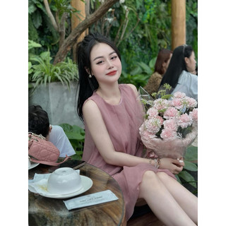 váy tơ xuông bồng