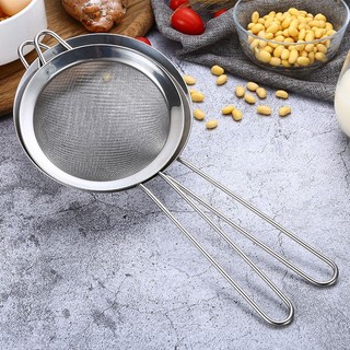 rây cháo cho bé, rây lọc cháo/bột inox siêu mịn, dụng cụ lọc trà, mẻ, cua kho sỉ mb