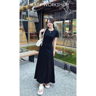 Đầm thắt dây chéo lưng Cross Back Dress Maxy Workshop