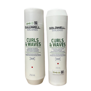 Gội xả dưỡng tóc xoăn Curly Twist Goldwell Dualsenses Hydrating 250ml/200ml