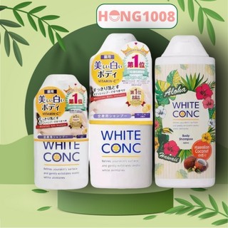 Sữa Tắm Dưỡng Da White Conc Body Nhật Bản 360ml - WhiteConc Body Shampoo vitamin C