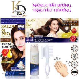 Nhuộm phủ bạc tóc SaLon De Pro cao cấp Nhật Bản
