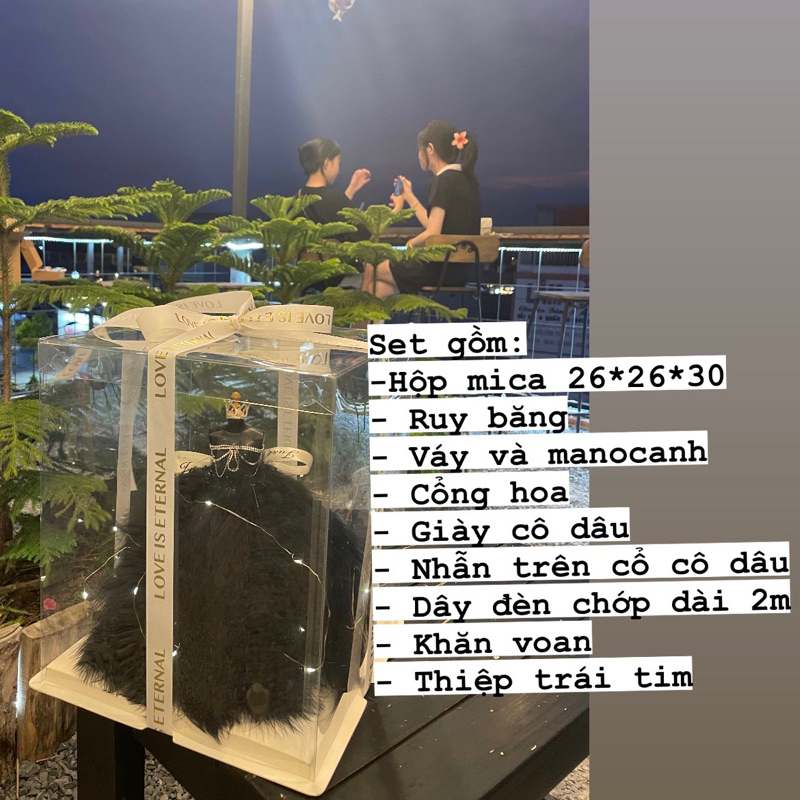Mô Hình Váy Cưới Mini mẫu Thiên Nga