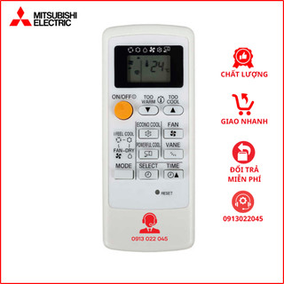 Điều khiển điều hoà Mitsubishi (Mặt đen, mặt trắng và xám)