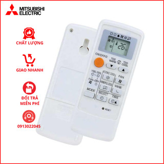 Điều khiển điều hoà Mitsubishi (Mặt đen, mặt trắng và xám)