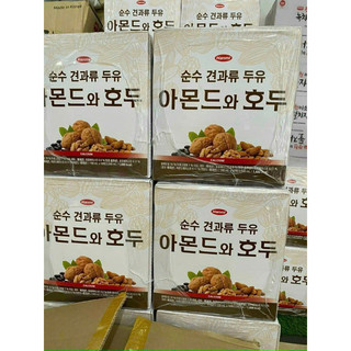 Sữa hạt hạnh nhân óc chó đậu đen Hàn Quốc Hanmi (16hộp x 190ml)