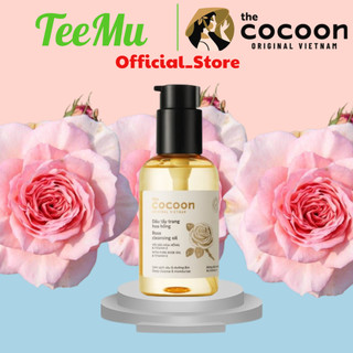 Dầu tẩy trang hoa hồng Cocoon 140ml tẩy sạch sâu dành cho makeup chuyên nghiệp & dưỡng ẩm